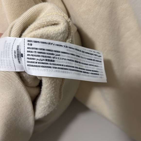 Abercrombie & Fitch Soft Collection Collared Sweater Yellow Size S - Picture 3 of 6